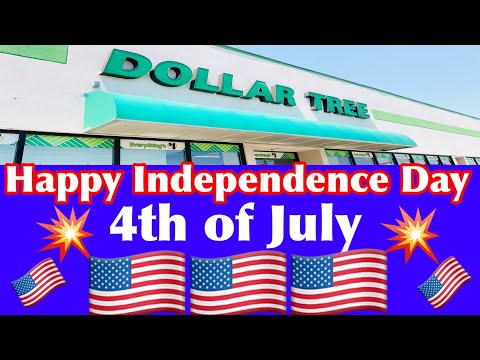 4th of July Decorations | Dollar Tree | Happy Independence Day